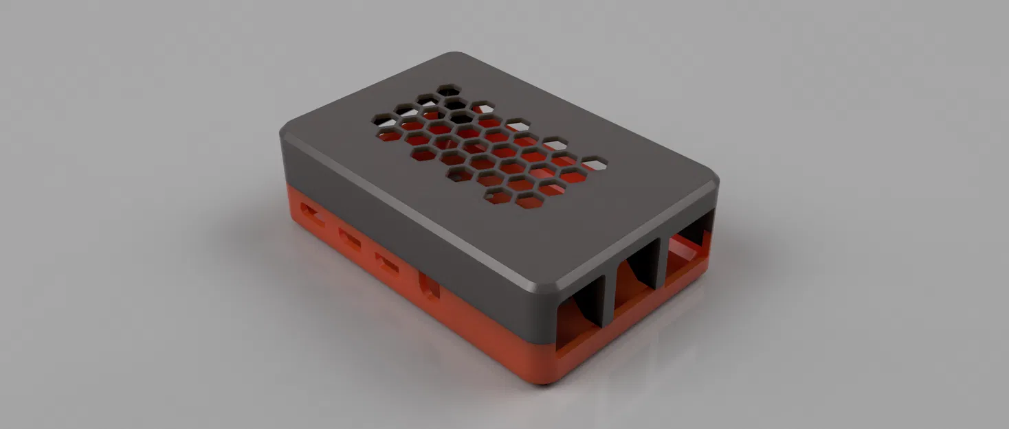 Vỏ Raspberry Pi 4 lắp ghép không cần keo - Image 1