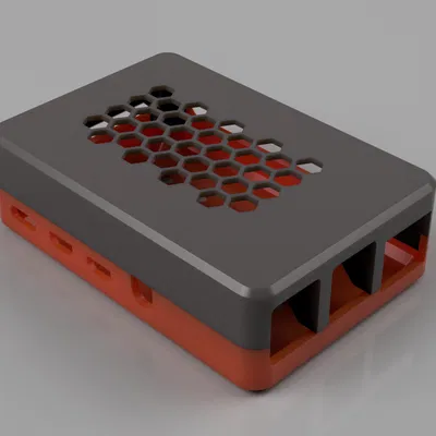 Vỏ Raspberry Pi 4 lắp ghép không cần keo