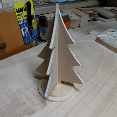 Cây Thông Noel Ráp Nối 3D - Tải STL Miễn Phí