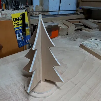 Cây Thông Noel Ráp Nối 3D - Tải STL Miễn Phí