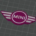 Logo Móc Khóa Mini Cooper - Thumbnail 1