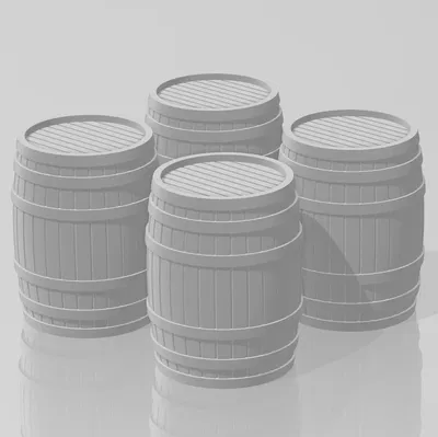 Thùng Gỗ Tỉ Lệ O (4 cái)