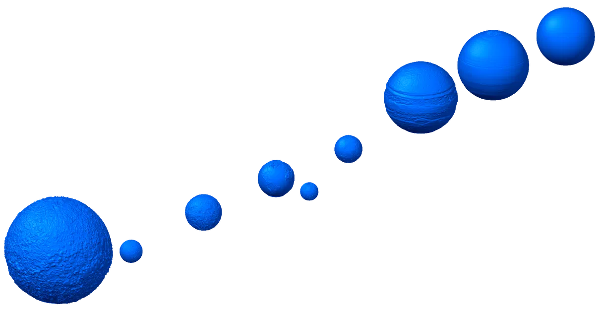 Mô hình Hệ Mặt Trời - Image 1