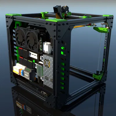 GIÁ ĐỠ DIN RAIL CHO V-CORE 3.1 300