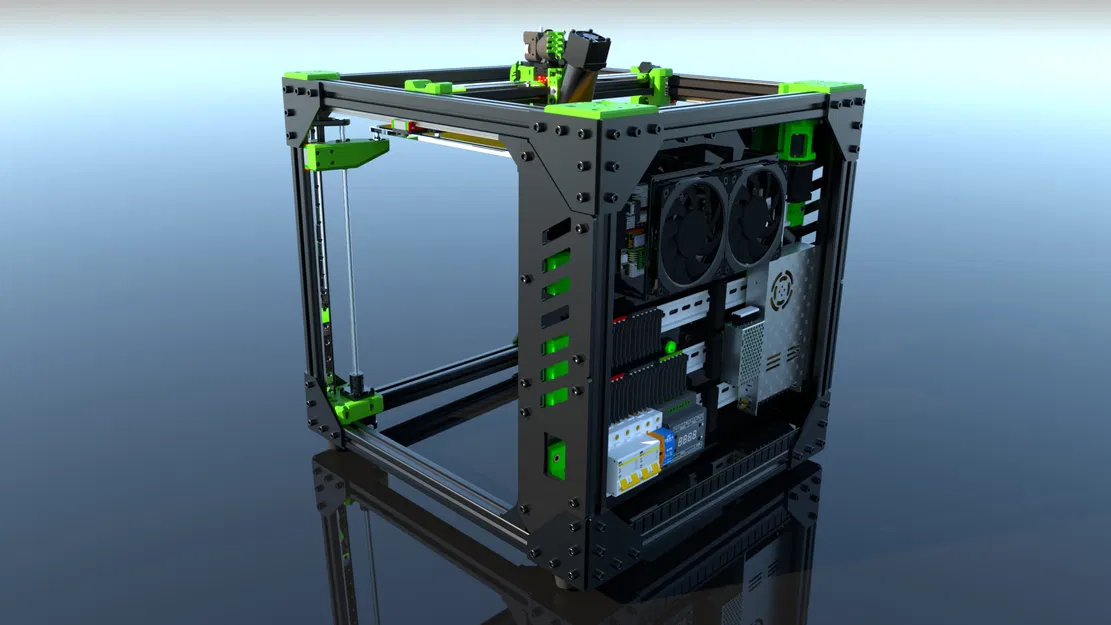 GIÁ ĐỠ DIN RAIL CHO V-CORE 3.1 300 - Image 2