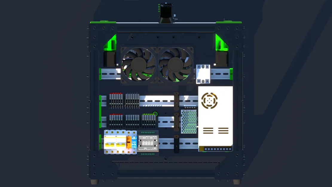 GIÁ ĐỠ DIN RAIL CHO V-CORE 3.1 300 - Image 3