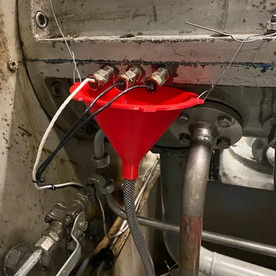 Phễu hứng rò rỉ tạm thời