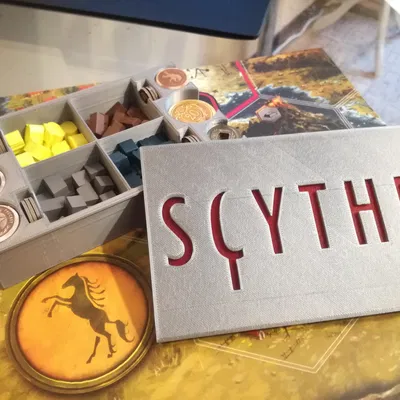 Hộp đựng tài nguyên và xu cho Scythe