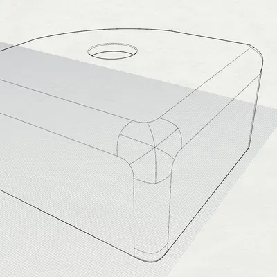 Đế nối tấm bê tông cho K1 Max