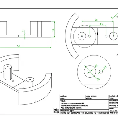 Bộ kit gắn đèn LED âm tủ / Hốc tủ thành gắn nổi