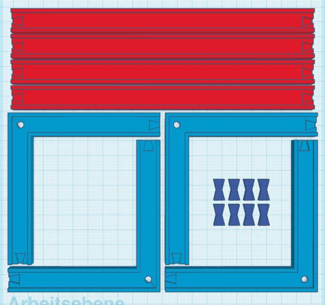 Dải đèn LED WS2812B cho Bàn IKEA Lack - Image 1