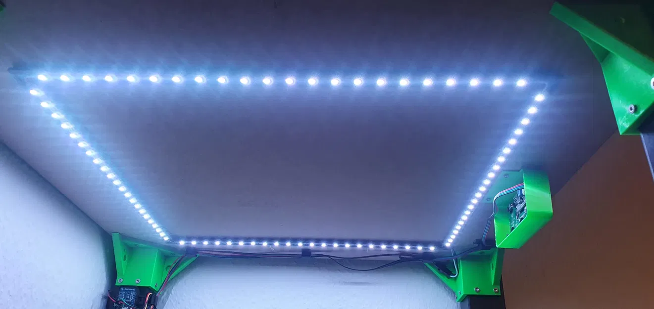 Dải đèn LED WS2812B cho Bàn IKEA Lack - Image 2