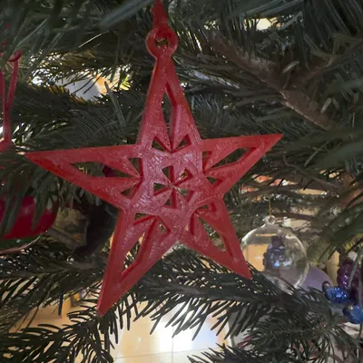 Móc Trang Trí Giáng Sinh Hình Ngôi Sao