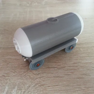 Xe Tăng Gỗ Cho Đường Ray Xe Lửa