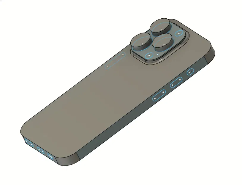 Mô hình iPhone 14 Pro đơn giản - Image 1