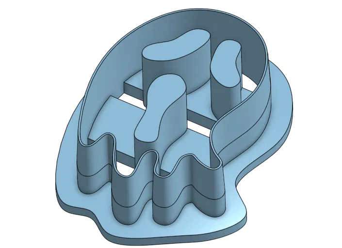 Khuôn Cắt Bánh Quy Hình Ma - Image 2