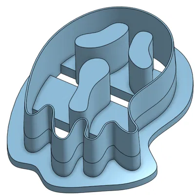 Khuôn Cắt Bánh Quy Hình Ma