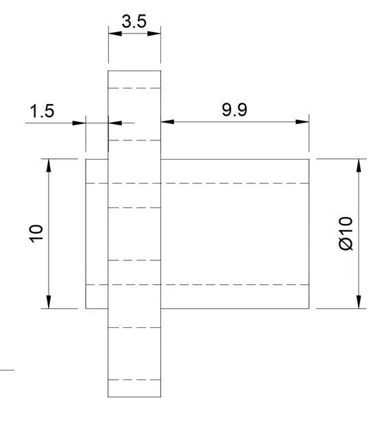 Adapter Đai Ốc Trục Quay Cho Sovol SV06 - Image 6