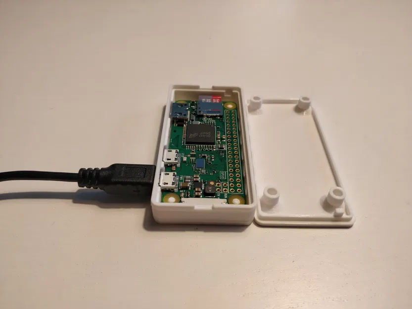 Vỏ Raspberry Pi Zero tối giản, phẳng - Image 2