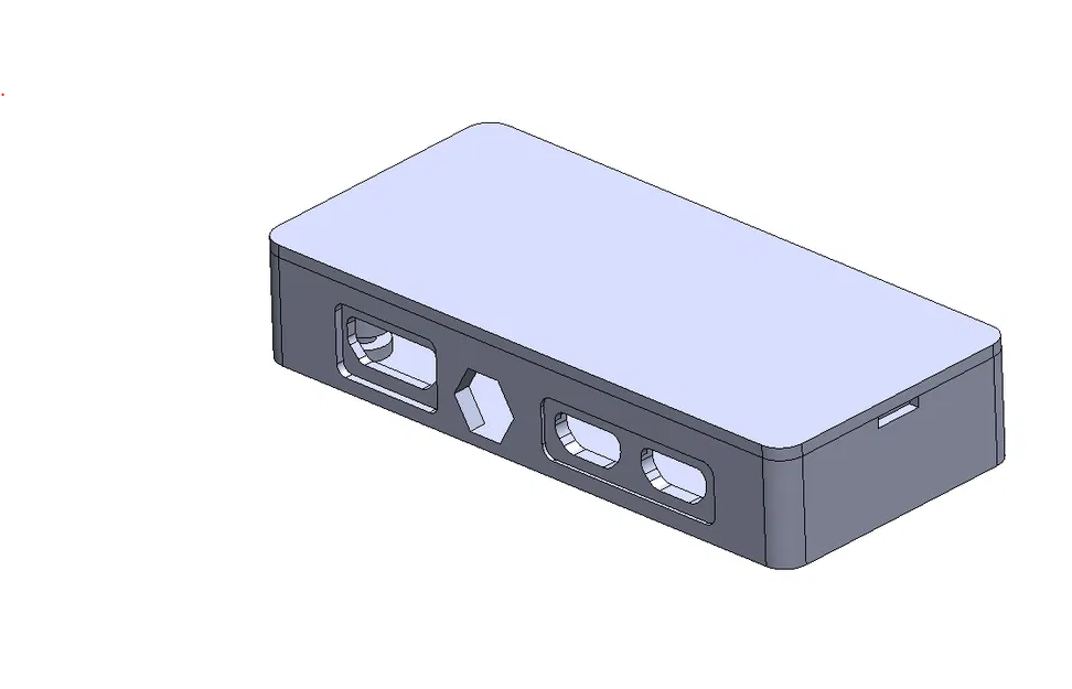 Vỏ Raspberry Pi Zero tối giản, phẳng - Image 4