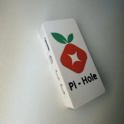 Vỏ Raspberry Pi Zero mỏng dính kèm Logo Pi-Hole