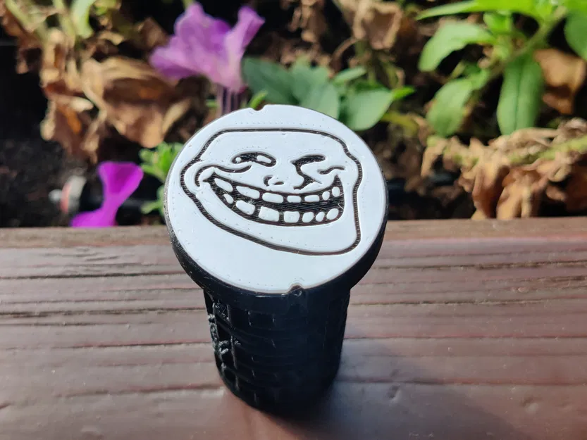 Hộp Đố Mê Cung Búp Bê Nga Trollface tùy chỉnh văn bản - Image 4