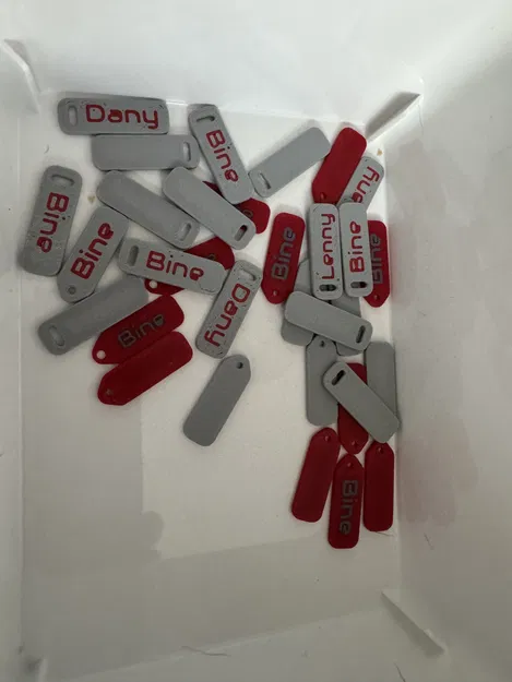 Thẻ Tên Gói Quà Giáng Sinh (Tham Số) - Image 2