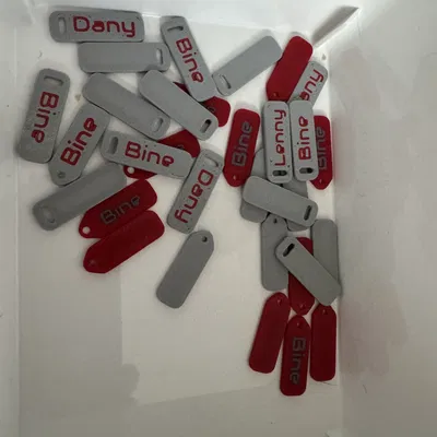 Thẻ Tên Gói Quà Giáng Sinh (Tham Số)