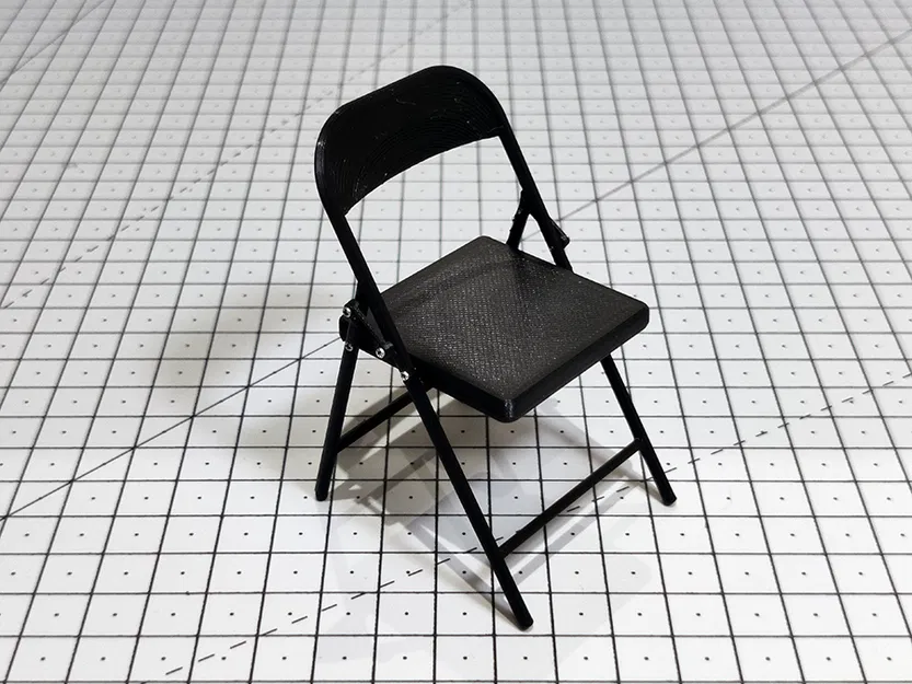 Ghế Gấp Tiêu Chuẩn Tỷ Lệ 1/10 - Image 1