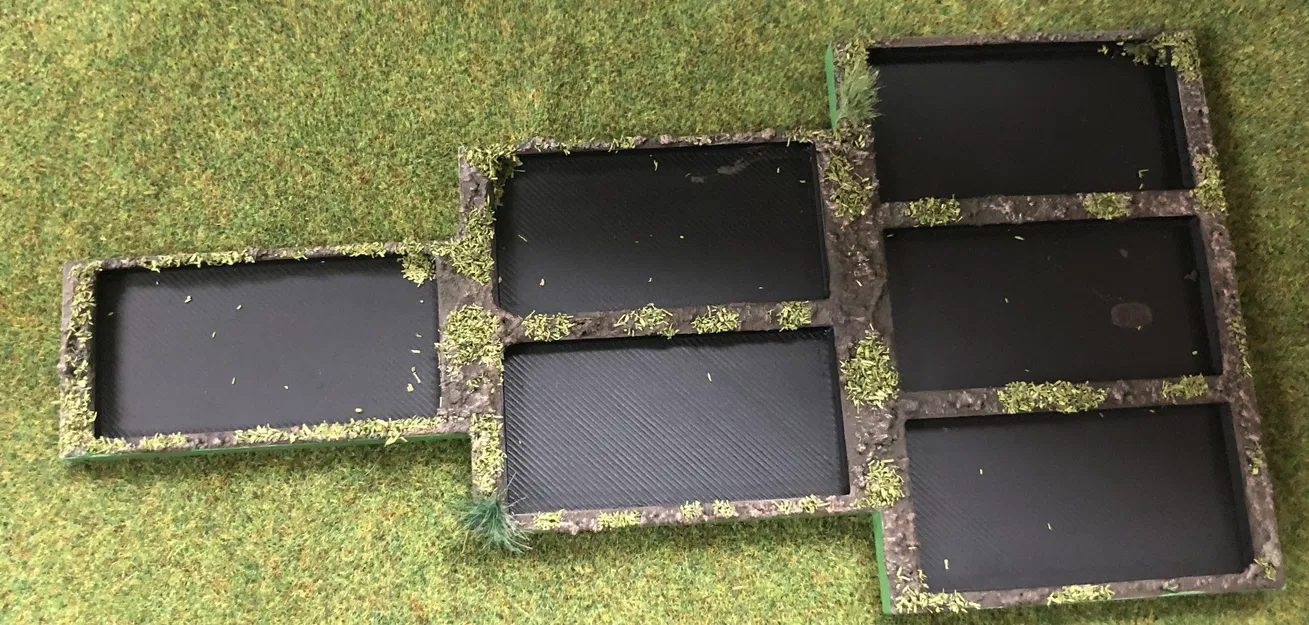 Khay di chuyển đế nâng cấp cho Warhammer Old World - Image 6