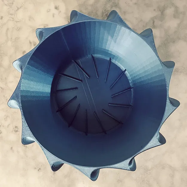 Chậu Cây Hình Turbine (vừa vặn hoàn hảo cho chậu 6 inch) - Image 2