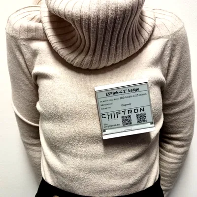 Thẻ ESPInk-4.2" - Visačka Nam Châm