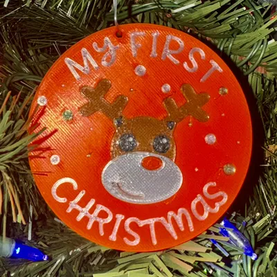 Đồ Trang Trí Giáng Sinh Đầu Tiên Của Bé