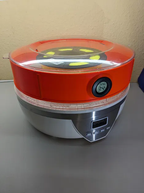 Phần mở rộng máy sấy filament có nhiệt kế/ẩm kế cho máy sấy thực phẩm - Image 2