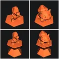 Các mẫu tượng thêm cho game thăng bằng Prusa: Star Wars, Pokemon, The Rock, Noel, Benchy,... - Thumbnail 4