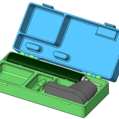 Hộp Đựng Mỏ Hàn Pin Parkside (Parkside Soldering Case)