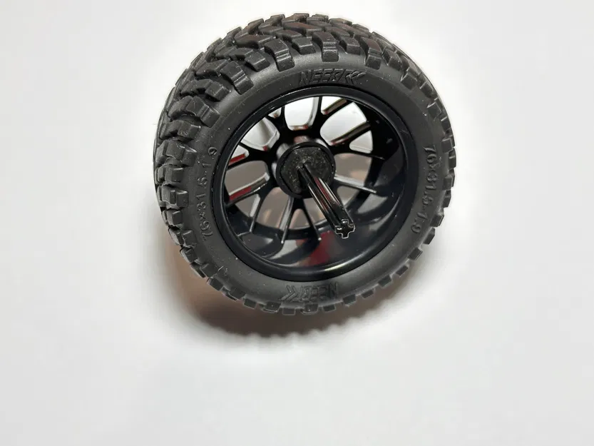 Adapter Chốt Trục LEGO cho Bánh Xe RC 75mm - Image 1