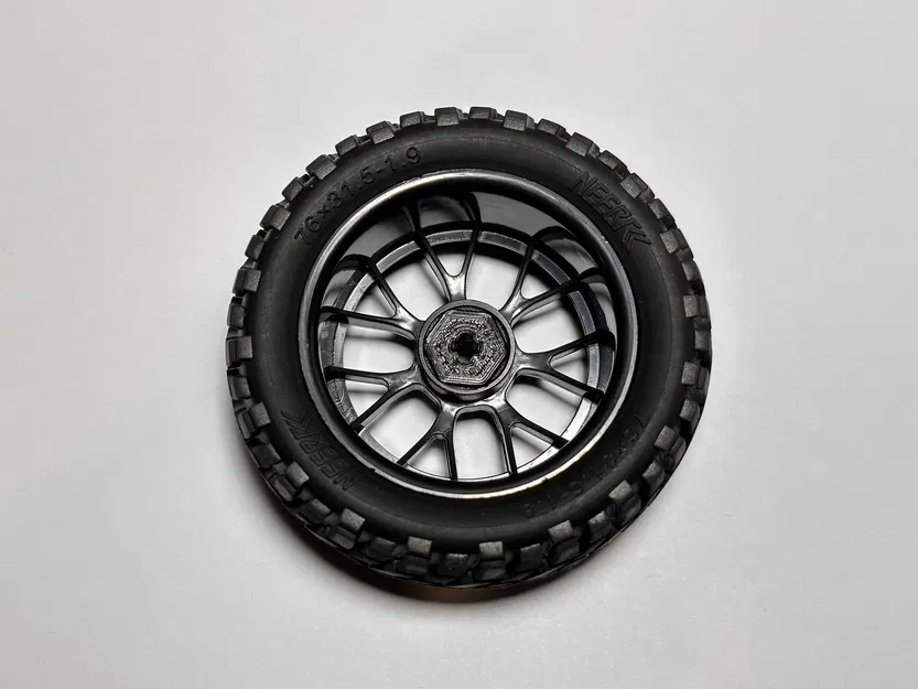 Adapter Chốt Trục LEGO cho Bánh Xe RC 75mm - Image 2