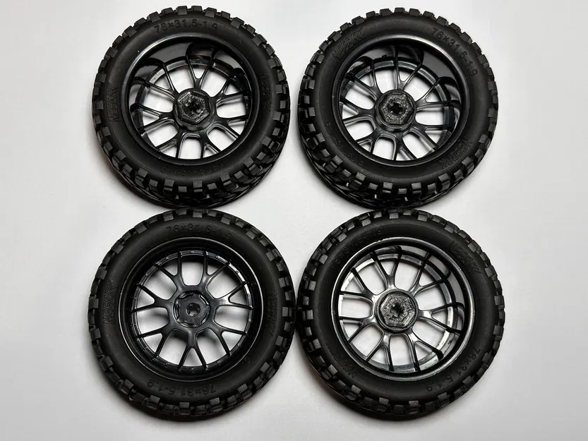 Adapter Chốt Trục LEGO cho Bánh Xe RC 75mm - Image 3