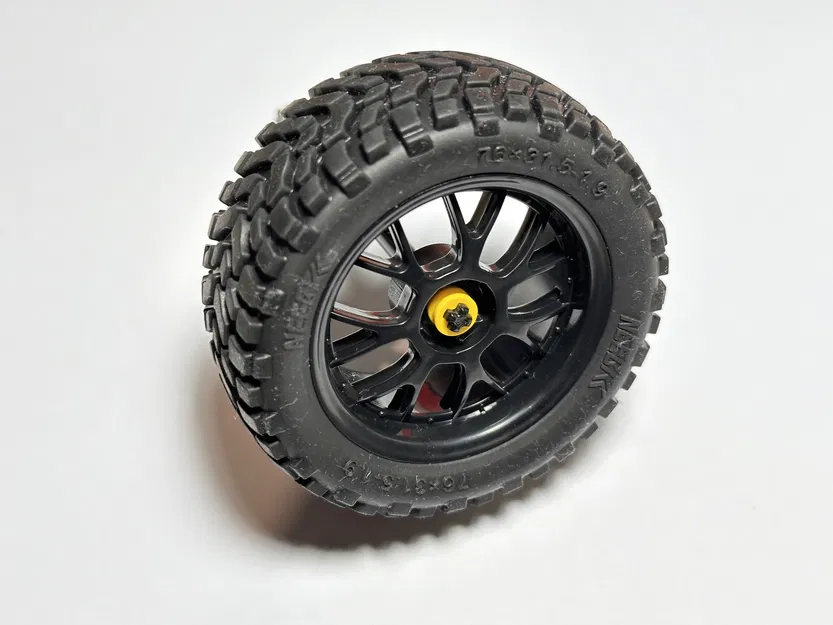 Adapter Chốt Trục LEGO cho Bánh Xe RC 75mm - Image 5