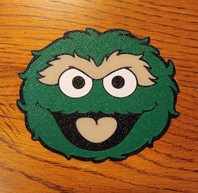 Oscar The Grouch, Đa Vật Liệu, Đường Sesame - Image 1