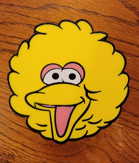 Big Bird Mặt Lớn, Đa Vật Liệu, Sesame Street - Image 1