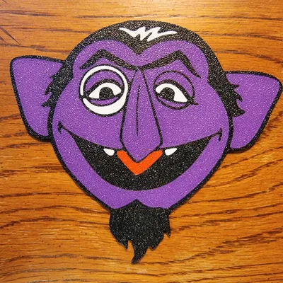 Mặt Bá tước Von Count, Đa Vật Liệu, Phố Vui Nhộn