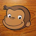 Mặt Curious George, Đa Vật Liệu - Thumbnail 1
