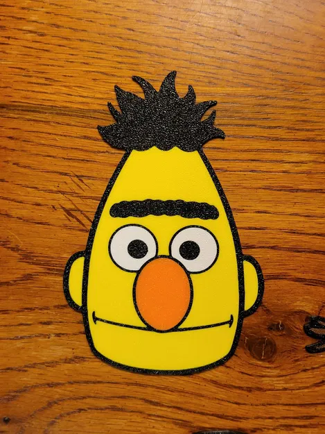 Mặt Bert, Đa Vật Liệu, Sesame Street - Image 1