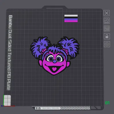 Mô hình Abby Cadabby đa vật liệu - Sesame Street