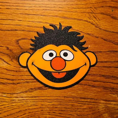 Mặt Ernie, Đa Vật Liệu, Sesame Street