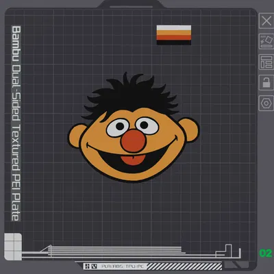 Mặt Ernie, Đa Vật Liệu, Sesame Street