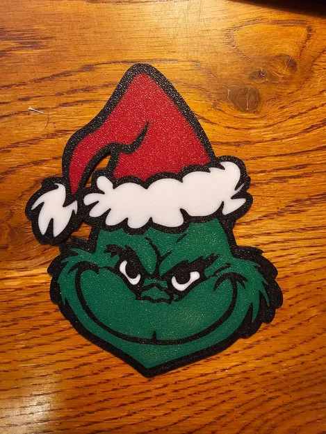 Mặt Grinch, Đa Vật Liệu - Image 1