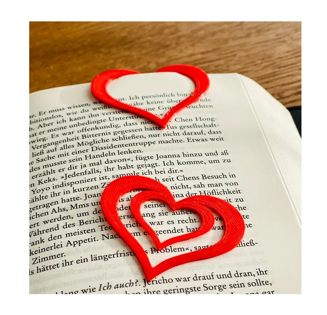 Bookmark Hình Trái Tim - Image 2